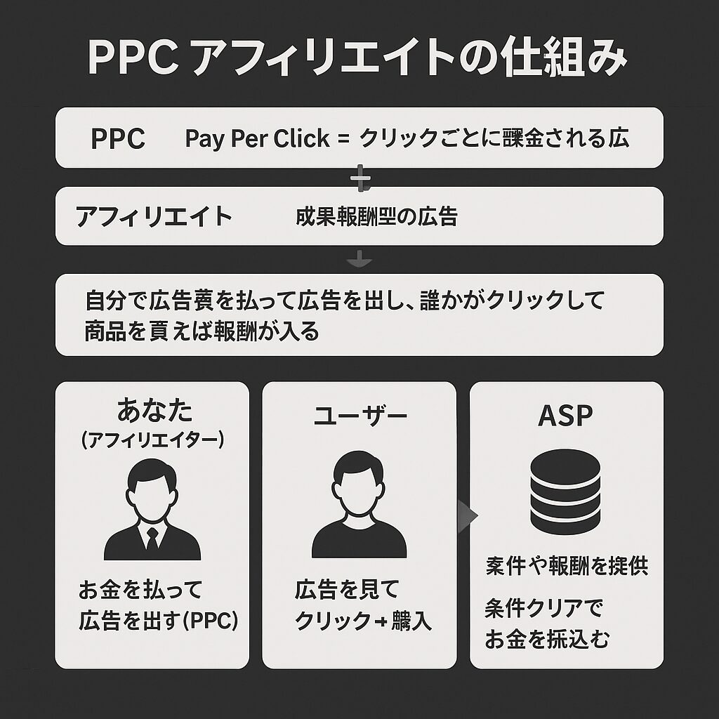 PPCアフィリエイトとは？仕組みをわかりやすく解説